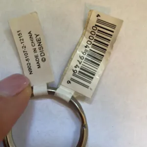Disney NWT  Keychain Silver Tone, “I ❤️ YOU” thumbnail 3