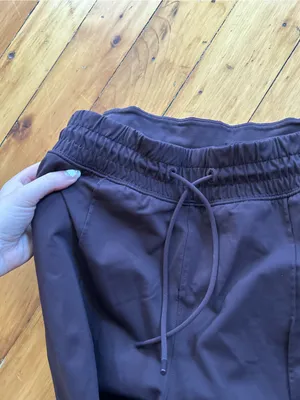 Lululemon women’s purple straight sweatpants 8 zip ankle thumbnail 5