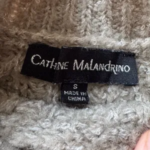 Catherine Malandrino Mock-Neck Chunky Knit Sweater thumbnail 3