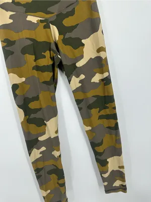 Aerie Camouflage Real Me Leggings Size Medium Gym Training Workout thumbnail 3