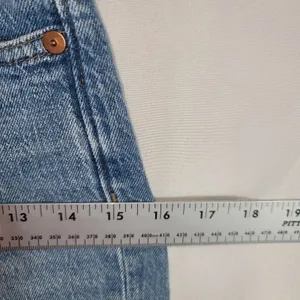 Madewell The Perfect Vintage Jean Raw Hem Edition Blue MidRise Women's Size 23 thumbnail 9