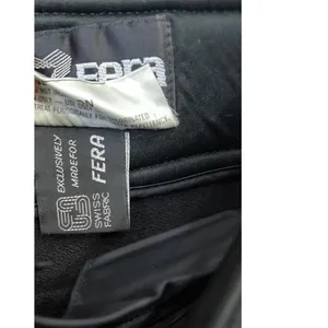 Fera Black Ski Pants Stirrup Hem Women’s 8 Short thumbnail 4