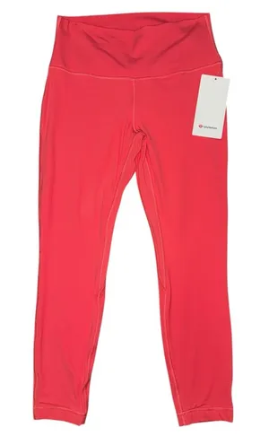 Lululemon NWT Align HR 25” Leggings Pink Lychee Size 10 High Rise Nulu thumbnail 1