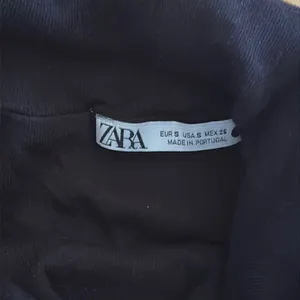 Zara Soft Black Adjustable Neck Top thumbnail 2