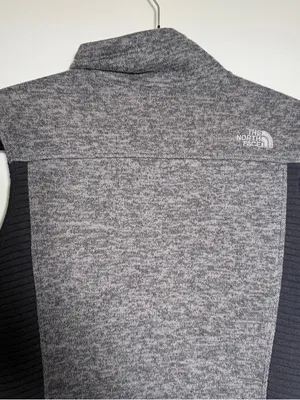 The North Face Grey & Black Fleece Vest Womens Large Outdoor Hiking thumbnail 10