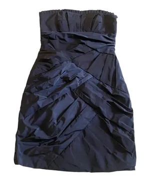 Black Spaghetti Straps Cocktail Evening‎ Party Mini Size 2 thumbnail 1