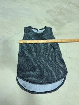 Lululemon high neck split hem run tank top 2 thumbnail 5