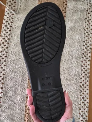 RIGHT SHOE ONLY Crocs 1 SHOE Black Slide Sandal Comfortable Toe-Post Right Foot thumbnail 4