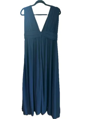 Lulus Heavenly Hues Navy Blue Maxi Dress Size XL thumbnail 6