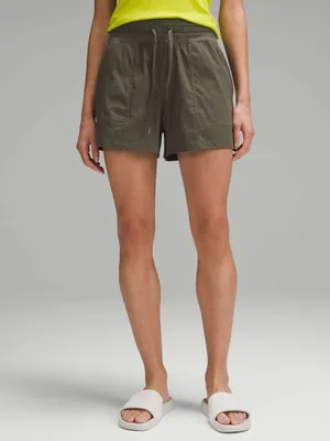 Lululemon Army Green Dance Studio High-Rise Shorts thumbnail 8