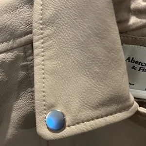 Abercrombie And Fitch Vegan Leather Moto Jacket thumbnail 3