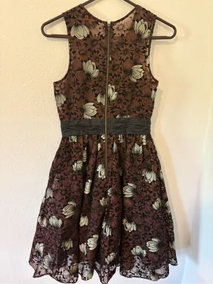 Anthropologie Frock by Tracy Reese Floral Sleeveless Dress thumbnail 2