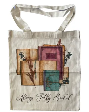 Always Fully Booked Totebag‎ 16x14 inch thumbnail 1