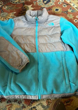 North Face Girls Fleece Coat thumbnail 1