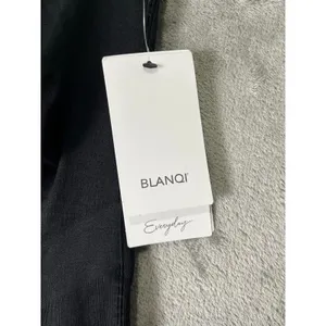 BLANQI Everyday Maternity Belly Support Leggings Deepest Black Medium M New thumbnail 6