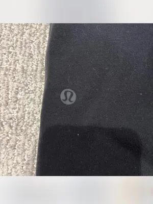 Black Lululemon Cuffed Sweatpants size 4 thumbnail 2