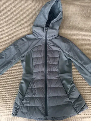 Lululemon Blue Down for it All Running Jacket thumbnail 1