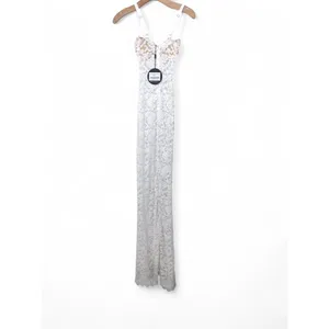New WHITE FOX XS Lace Sheer Maxi Long Dress Bustier Top Bodycon All My Life NWT thumbnail 8