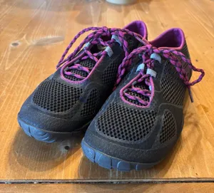 Merrell womens pace glove 2 barefoot trail running shoes purple/black 8.5 thumbnail 1