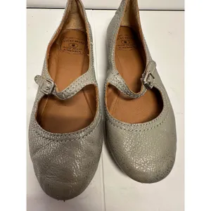 Lucky Brand Esme Mary Jane Ballet Flats Silver Cloud Metallic stardust Size 6.5M thumbnail 5