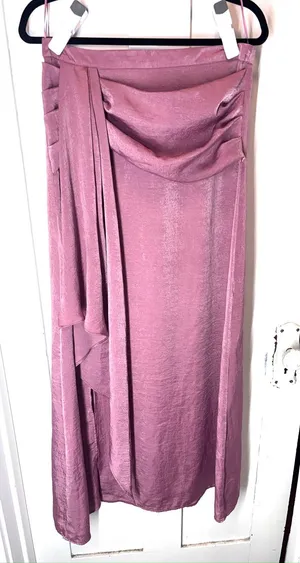 Nasty Gal US 8 High Slit Maxi Skirt Boho Coquette Whimsycore thumbnail 1