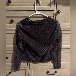 Abercrombie & Fitch Black Blouse thumbnail 2