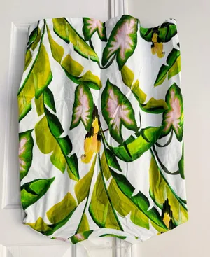 Farm Rio Tropical Foliage Cotton Tee, Size S thumbnail 9
