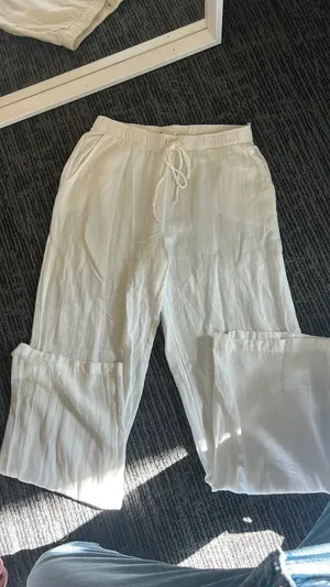 Stradivarius Linen Pants thumbnail 1