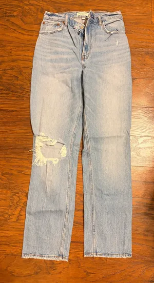 Abercrombie Jeans 90s High-Rise Straight Curve Love thumbnail 1