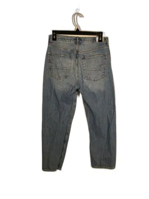American Eagle Womens 90s Boyfriend Jean Distressed 4 Short thumbnail 3