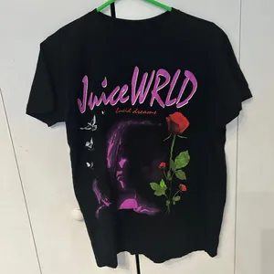 Juice WRLD Black Graphic T thumbnail 1