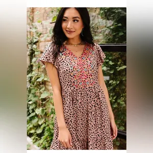 Savanna Jane Embroidered Dress Size‎ S thumbnail 3