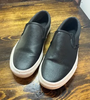 Vans Black Slip‎ On Sneakers M7/W8.5 thumbnail 1