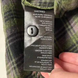 Pilcro Anthropologie Embroidered Sequin Plaid Flannel Shirt Size Small thumbnail 6