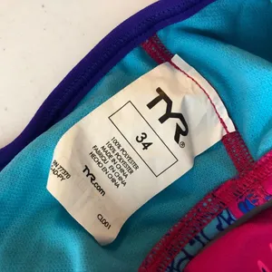 TYR Womens One Piece Swimsuit Panama Valleyfit Open Back Pink Pineapples 34 US M thumbnail 3