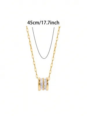 1 Pc Stainless Steel Necklace thumbnail 4