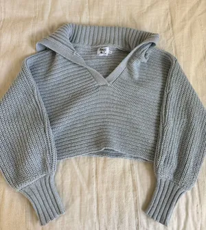 Princess Polly Wester Ribbed Sweater Blue thumbnail 4