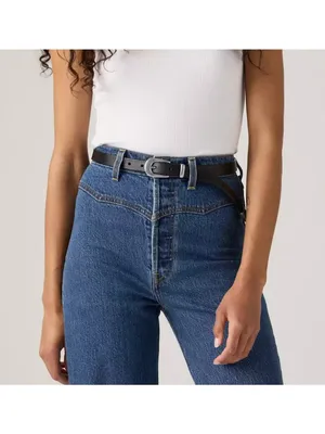 New Levi's Premium 28x27 Ribcage Western Yoke Women's Jeans Valley View Stone thumbnail 2