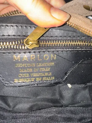 made in italy suede shoulder bag with bottom fringe real calf leather thumbnail 7