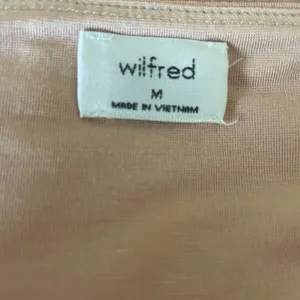 Y2K Wilfred Women Cropped Top M‎ Blush Ruched Sweetheart Bodice Fairy Coquette thumbnail 2