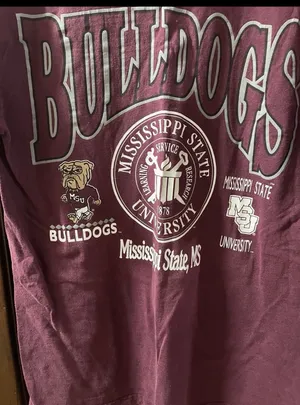 Mississippi State University Bulldog Tee-Shirt Women’s M thumbnail 3