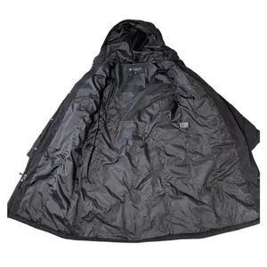 KENNETH COLE REACTION Hooded Down Puffer Long Jacket thumbnail 4