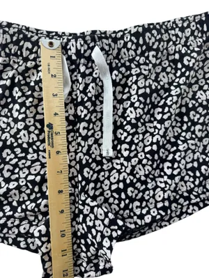 Calvin Klein Black & White Leopard Print Cami Short Pajama Set xl thumbnail 4