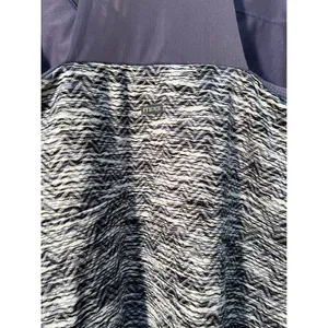 MPG Women's Size Medium Marled Performance Dress Purple Black V-Neck Sleeveless thumbnail 11