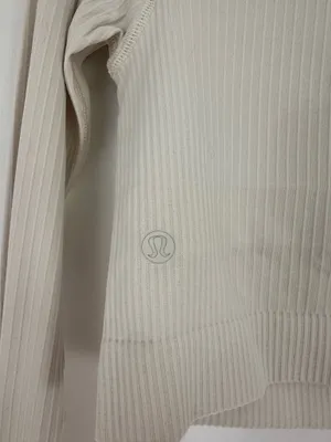 Lululemon Ebb to Street Long Sleeve White Opal 8 thumbnail 4