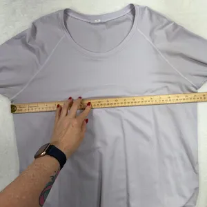 Lululemon Size 16 Swiftly Tech Long Sleeve 2.0 Lilac Purple Activewear Top thumbnail 7