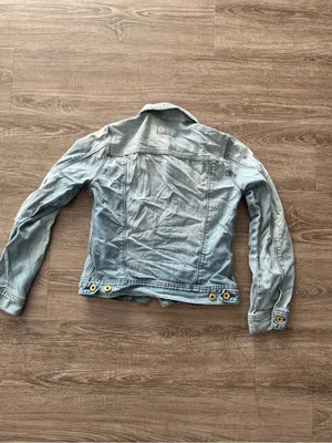 Vintage Polo Jeans Co Ralph Lauren Denim Jacket Womens Small Light Wash Y2K 90s thumbnail 10