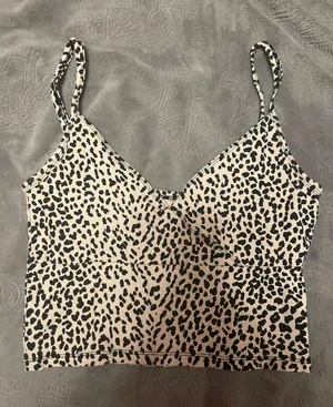 Cheetah Crop Top Multi thumbnail 1