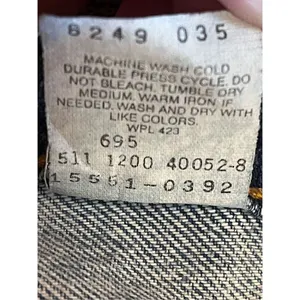 Vintage Levi’s 550 relax fit tapered leg 14M jeans (3543) thumbnail 8