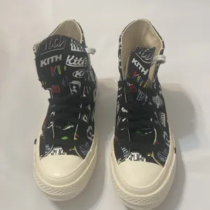 Converse Chuck Taylor All Star 70 Hi Kith 10 Year Anniversary Black Size Women 6 thumbnail 3
